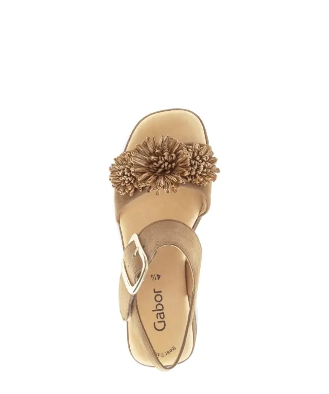 Gabor Sandalen Taupe