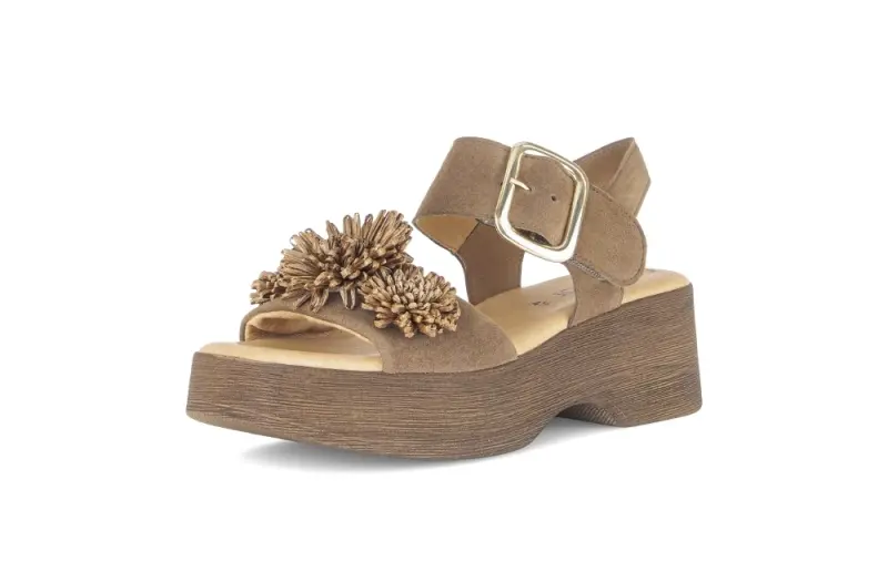 Gabor Sandalen Taupe
