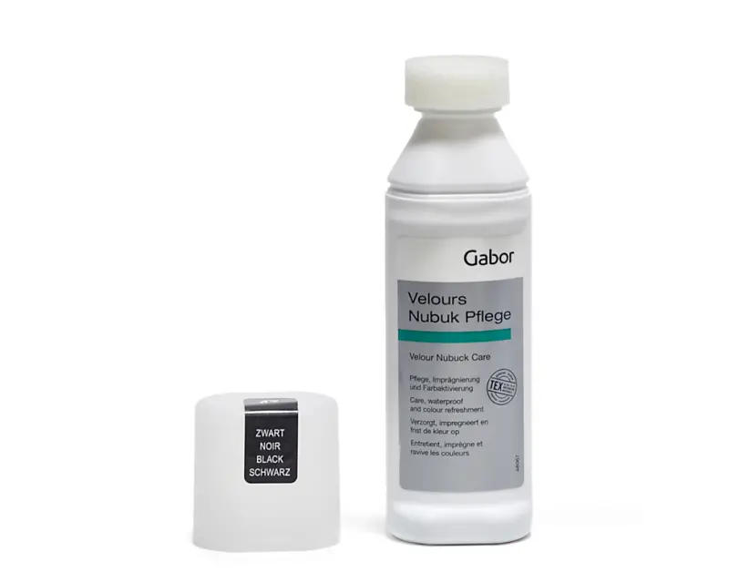 Velours/Nubuk 75ML - Zwart