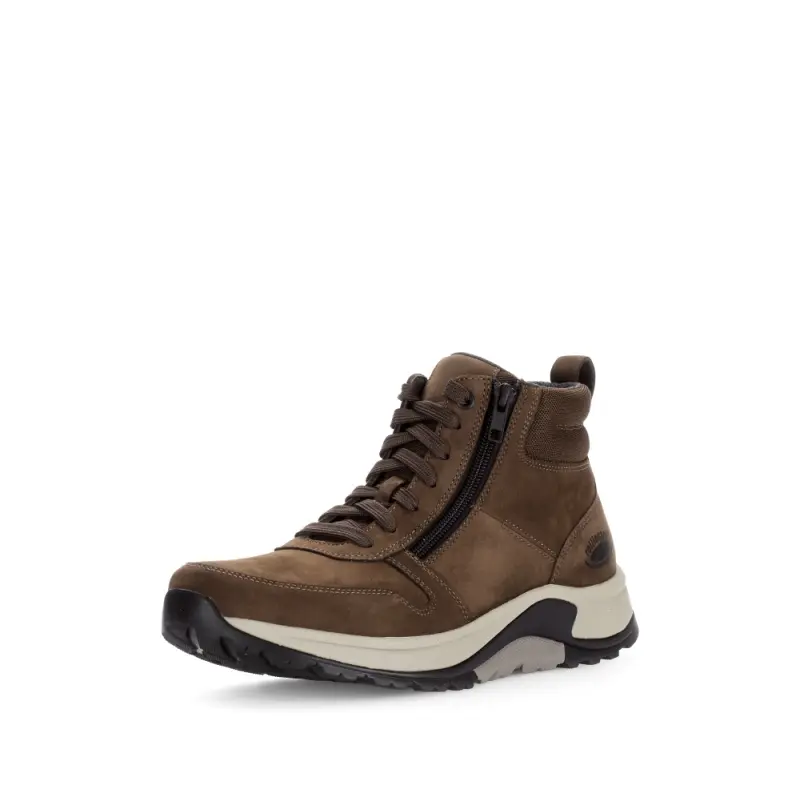 Pius Gabor Rollingsoft Veterschoenen Donkerbruin