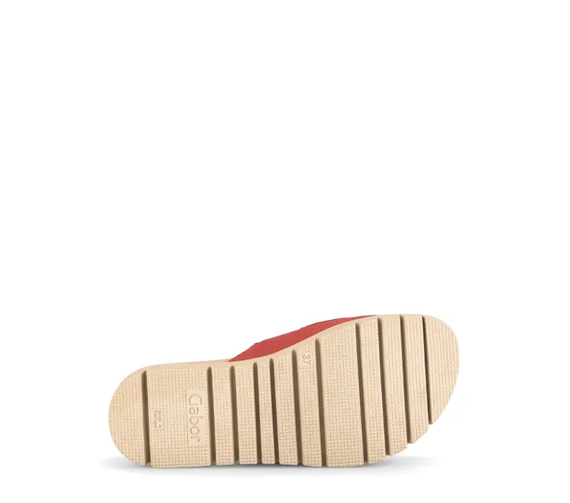 Gabor Slippers Rood