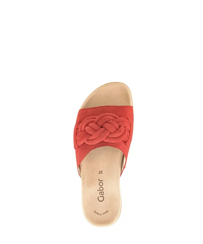Gabor Slippers Rood