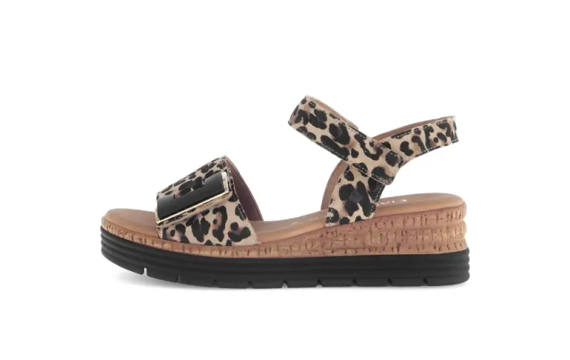 Gabor Sandalen Donkerbruin