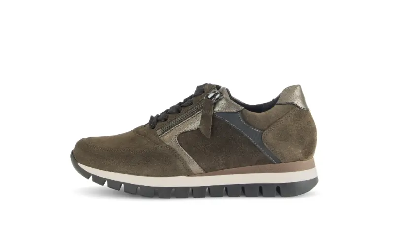 Gabor Sneakers Flessengroen
