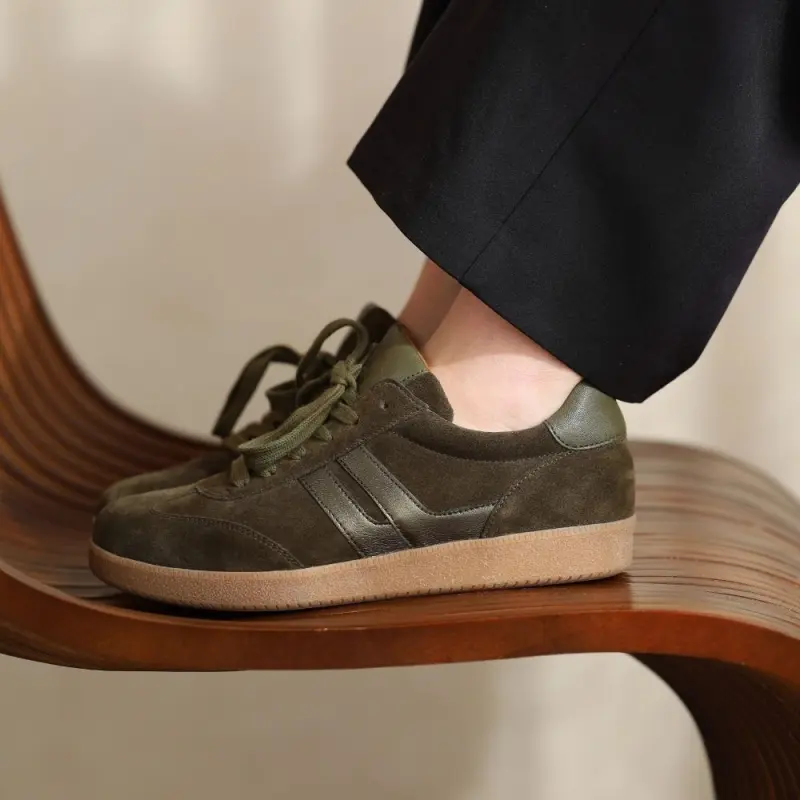 Gabor Sneakers Flessengroen