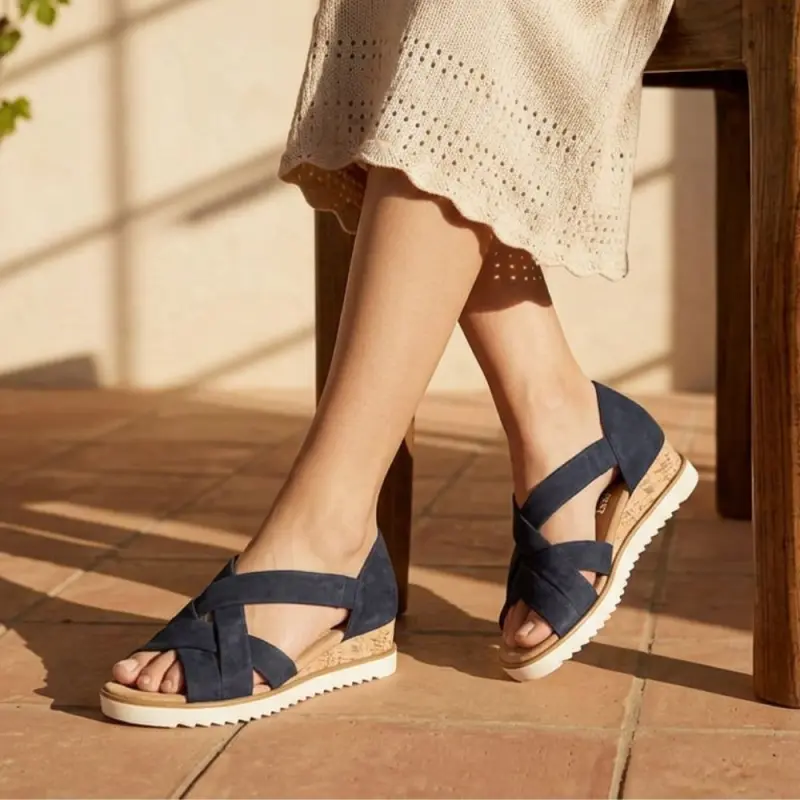 Gabor Sandalen Nachtblauw