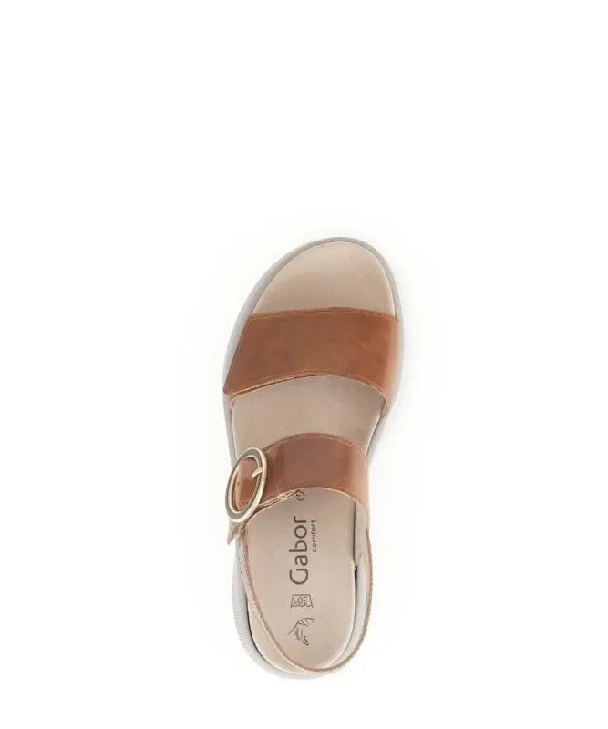 Gabor Sandalen Cognac