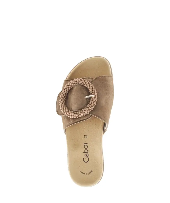 Gabor Slippers Taupe