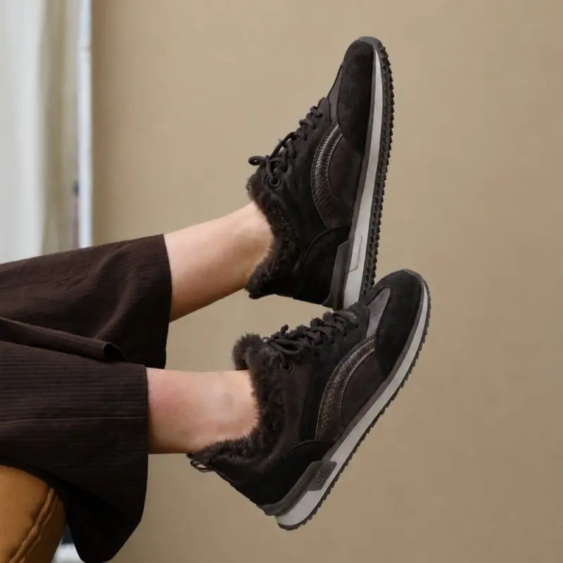 Gabor Sneakers Donkerbruin