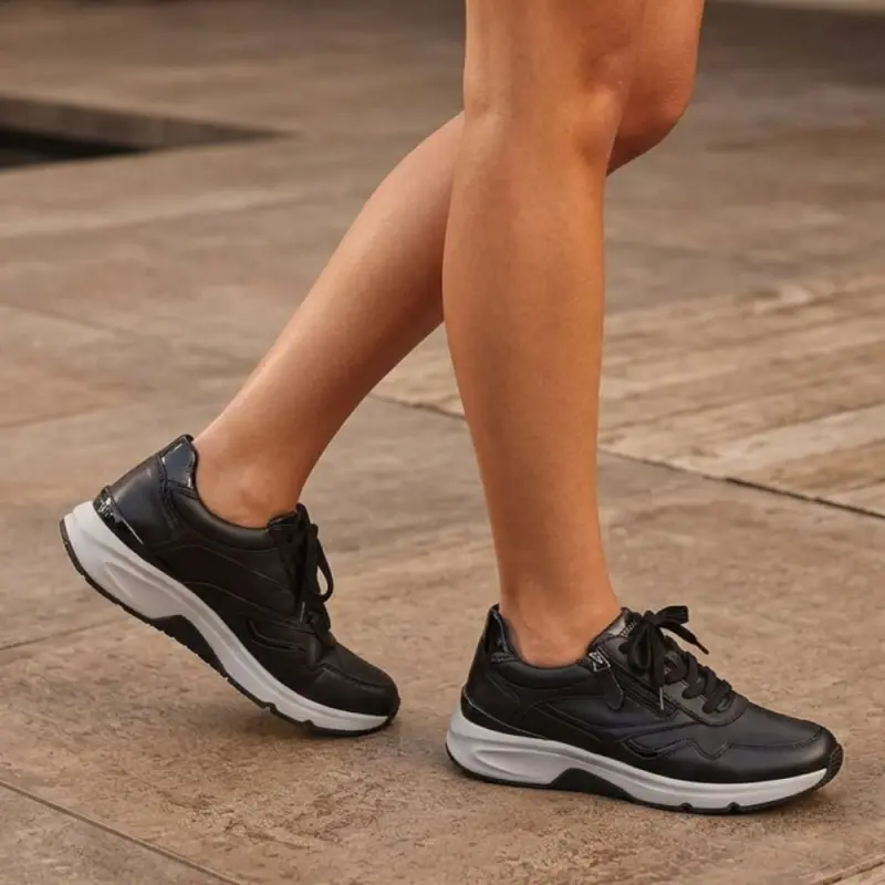 Gabor Rollingsoft Sneakers Zwart