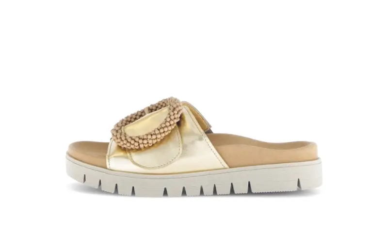 Gabor Slippers Goud