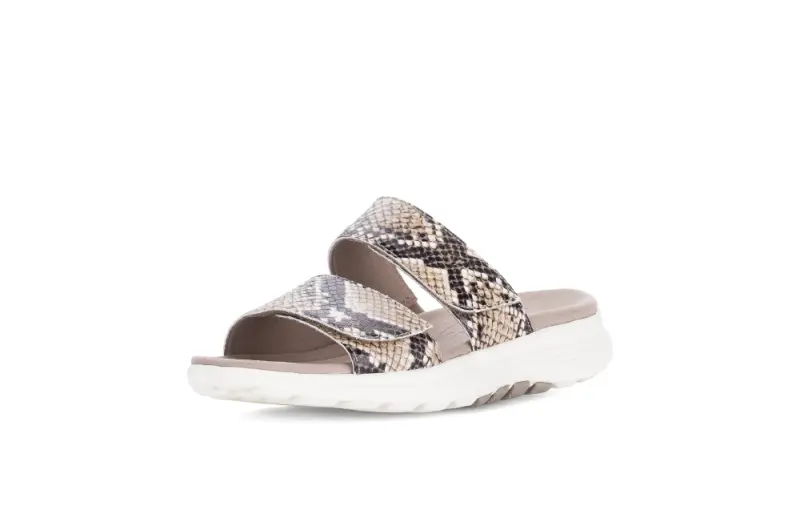 Gabor Rollingsoft Slippers Taupe
