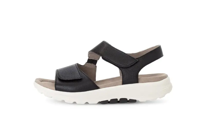 Gabor Rollingsoft Sandalen Zwart