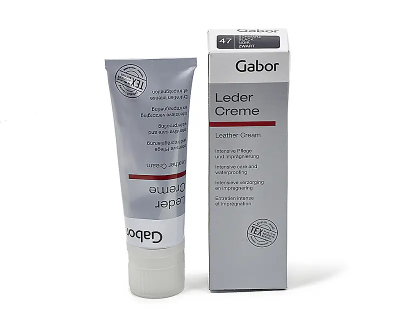 Ledercreme 75ML - Zwart
