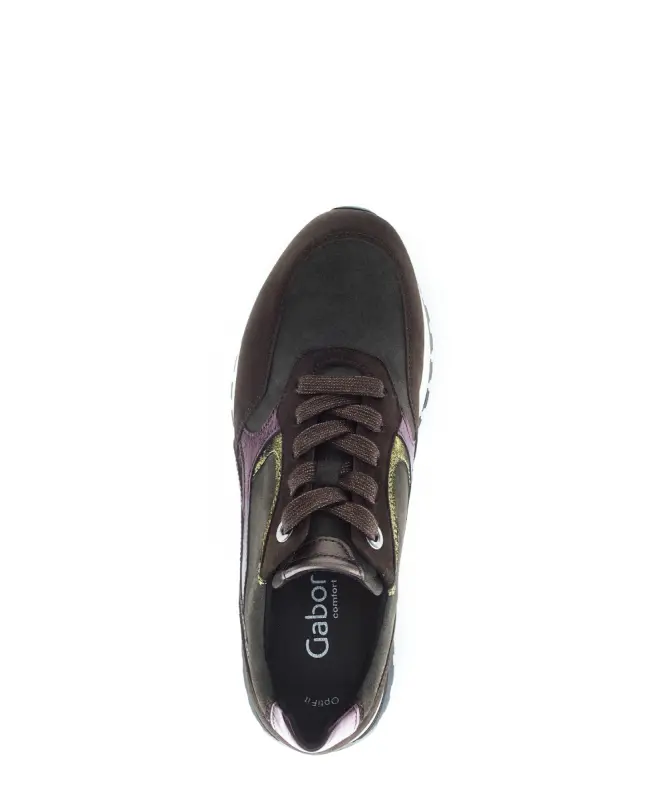 Gabor Sneakers Donkerbruin