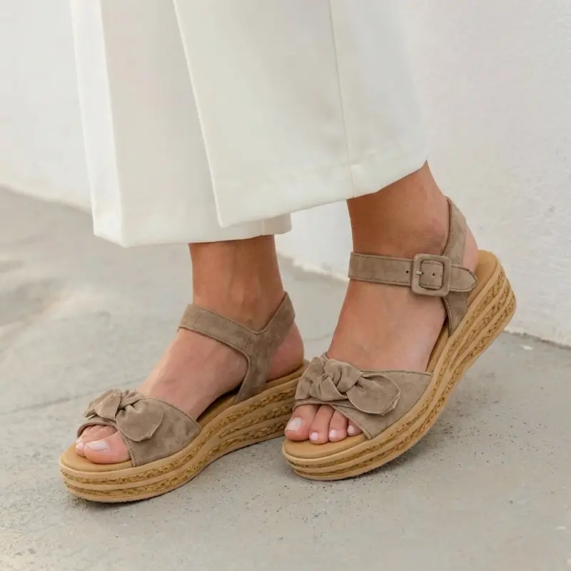 Gabor Sandalen Taupe