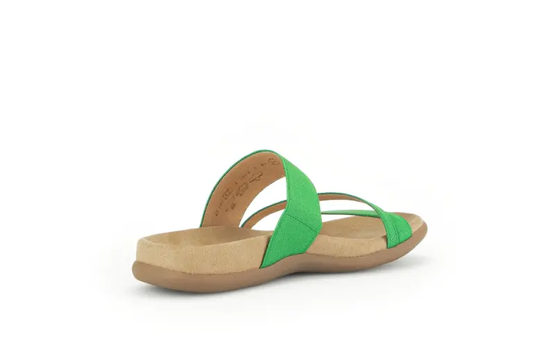 Gabor Slippers Grasgroen