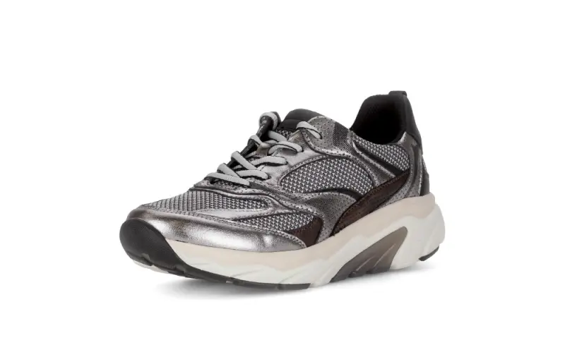 Gabor Rollingsoft Sneakers Zilver