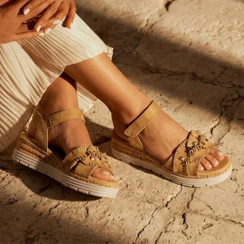 Gabor Sandalen Cognac