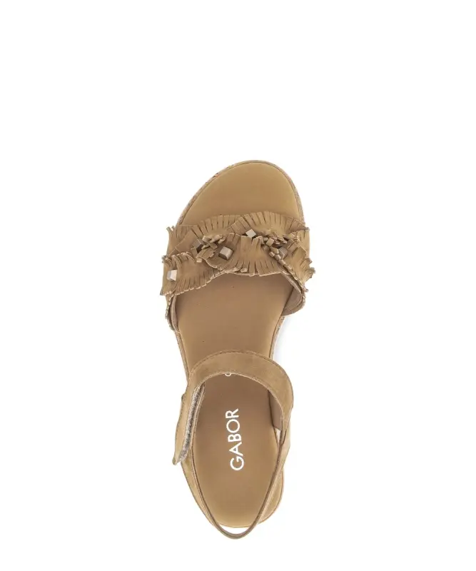 Gabor Sandalen Cognac