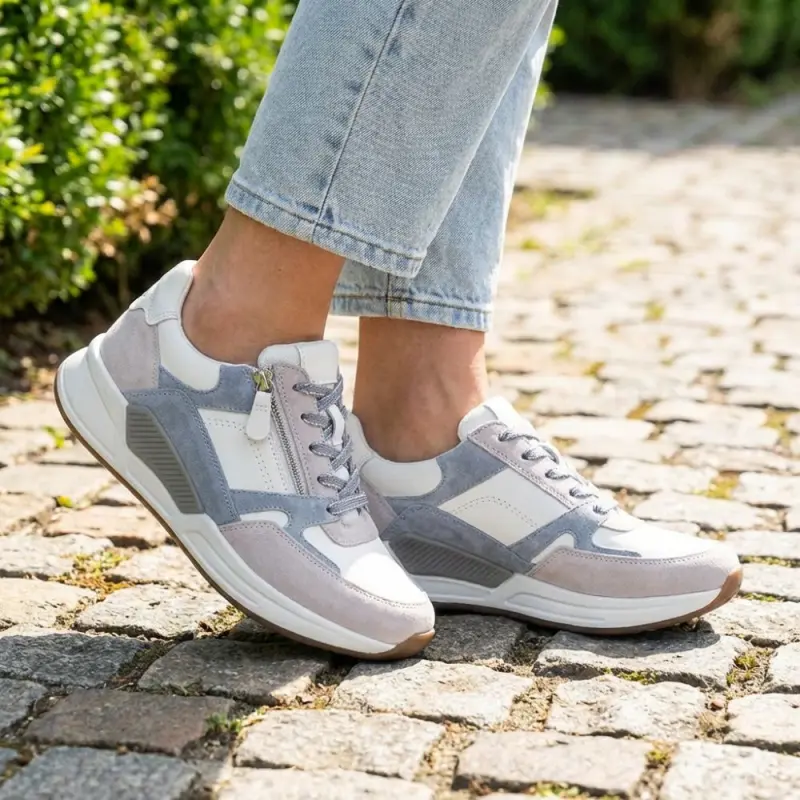 Gabor Rollingsoft Sneakers Wit