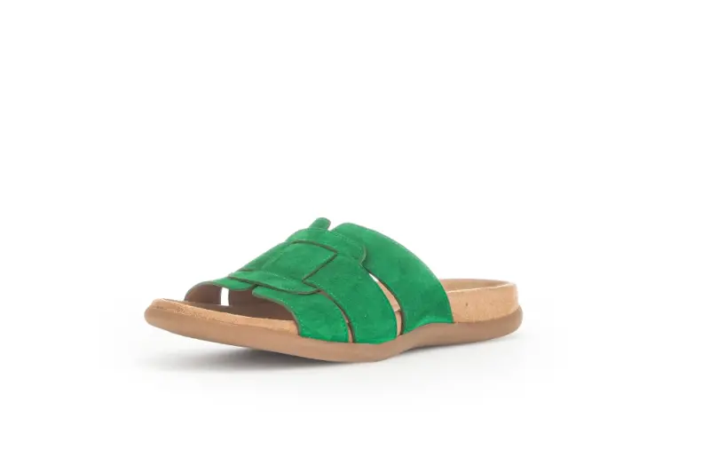 Gabor Slippers Grasgroen