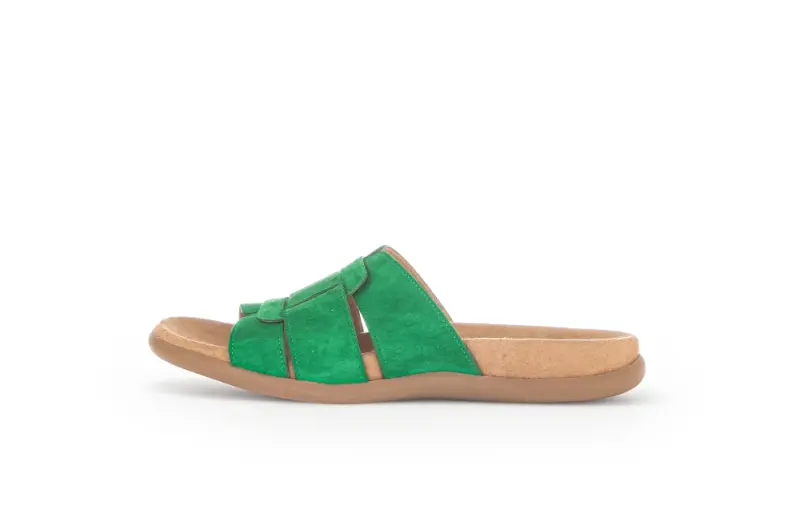 Gabor Slippers Grasgroen