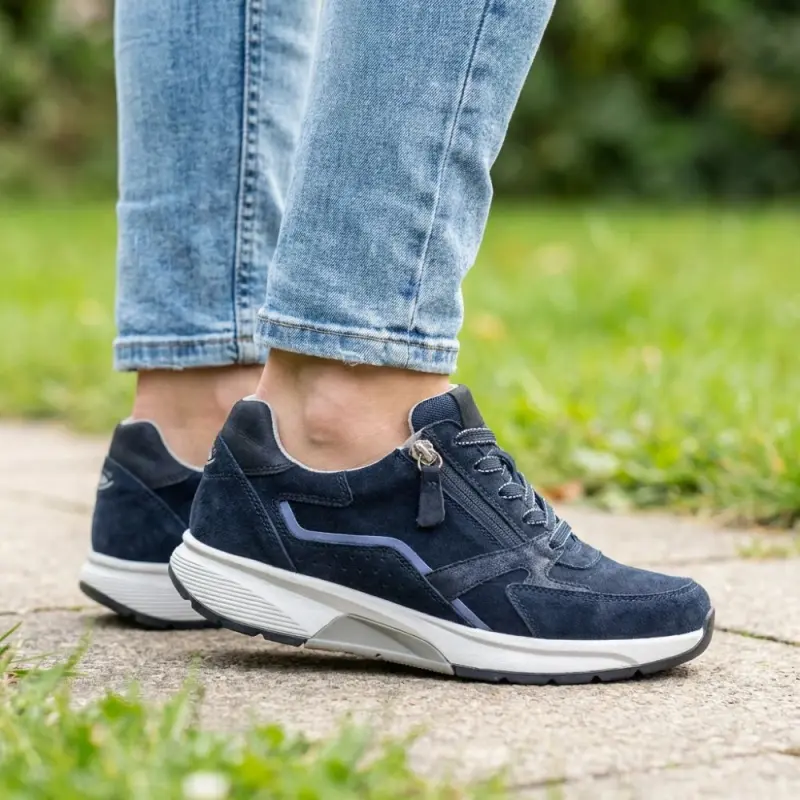 Gabor Rollingsoft Sneakers Nachtblauw