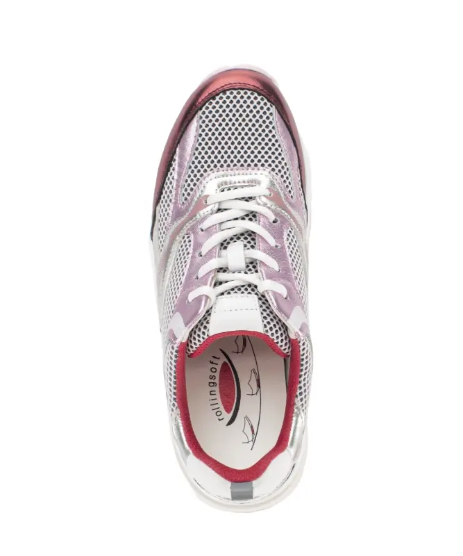 Gabor Rollingsoft Sneakers Roze