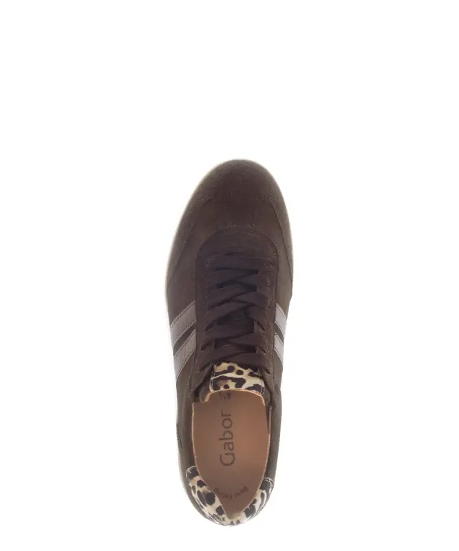 Gabor Sneakers Donkerbruin