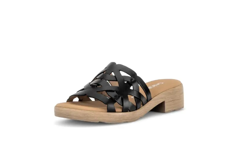 Gabor Slippers Zwart