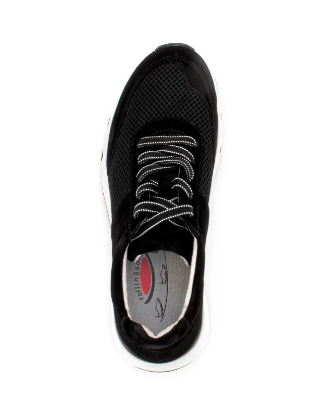 Gabor Rollingsoft Sneakers Zwart