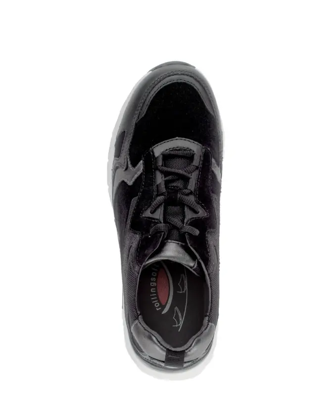 Gabor Rollingsoft Sneakers Zwart